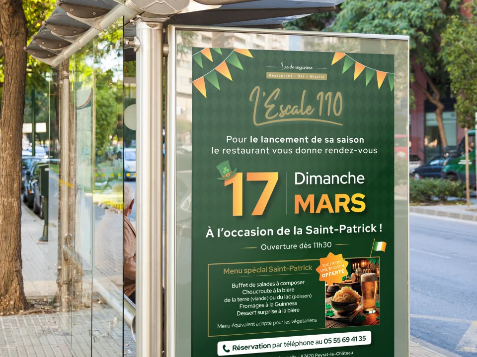 Affiche L’escale 110