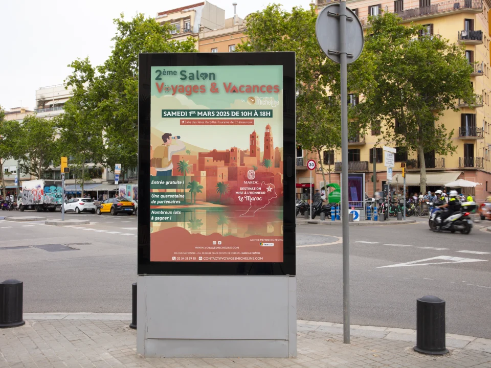 Affiche – Les voyages de micheline
