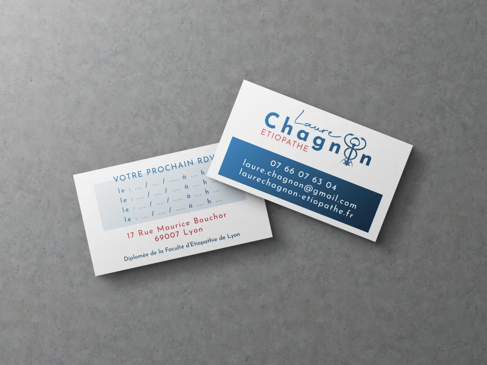 Carte de visite – Etiophathe Laure CHAGNON