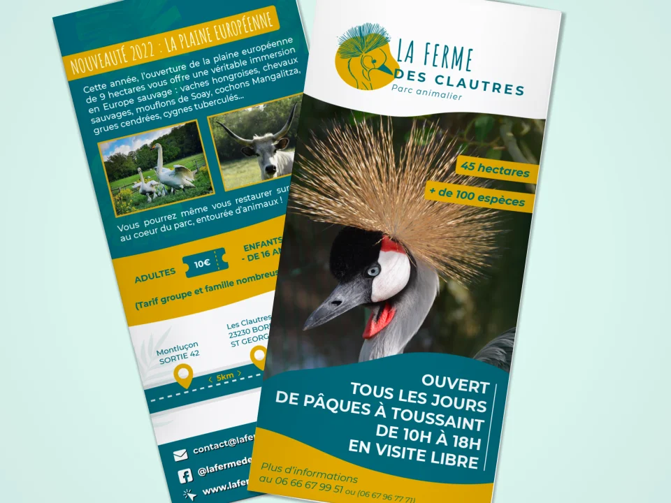 Flyers – La ferme des Clautres
