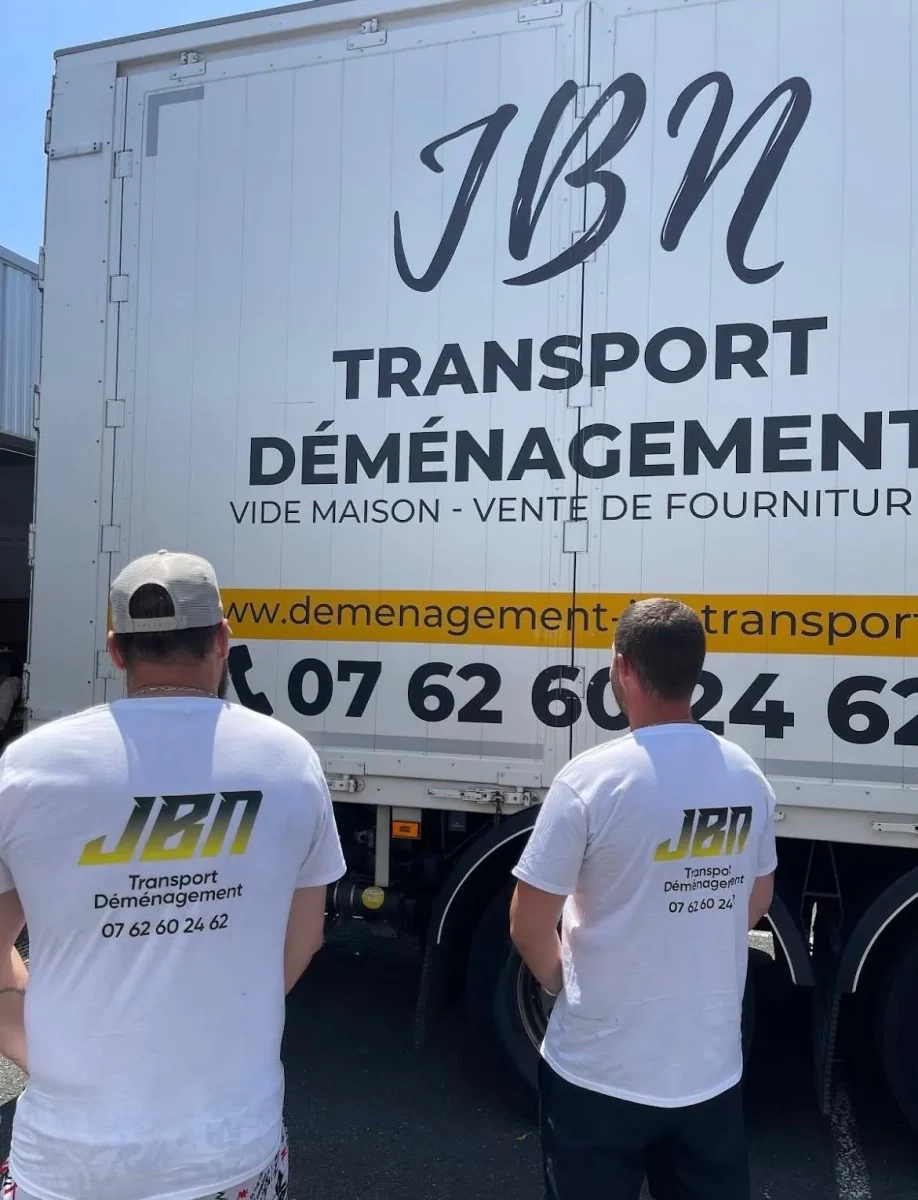 T-shirts JBN Transport, marqué à l’atelier Syou de Guéret