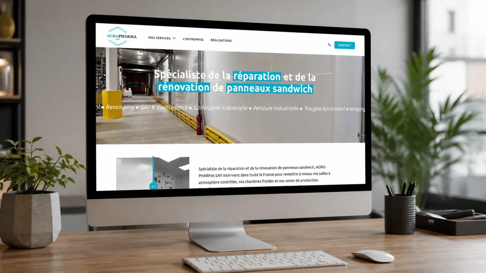 Site internet Agro-Pharma SAV