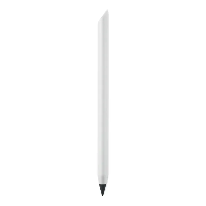 Stylo sans encre en aluminium recyclé, Blanc